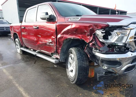 2019 Ram 1500 Tradesman 4X2 5'7 Box from USA, damaged, VIN 1C6RREGT4KN596320